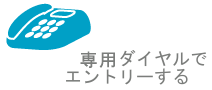 フリーダイヤルでエントリーする